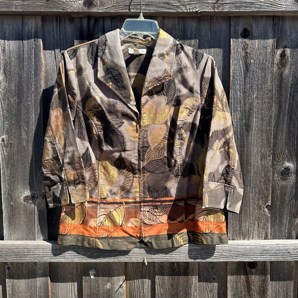 Coldwater Creek cotton jacket.